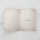 ハッピーチョコレート顔 カード (内部)