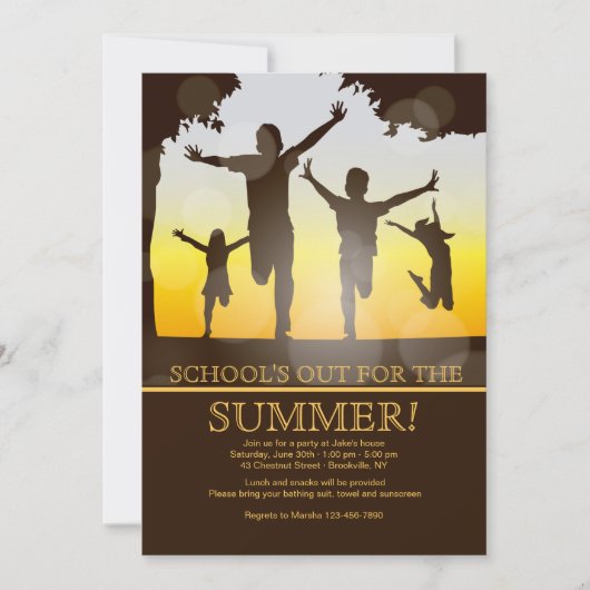 ハッピーチルドレン招待状 招待状 (正面)