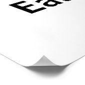 ハッピーチーズバーガーのデイおもしろいポスター ポスター (角)