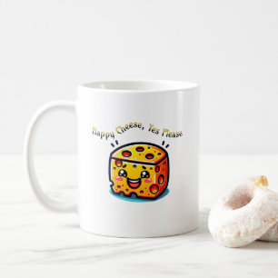 ハッピーチーズYesお願い コーヒーマグカップ