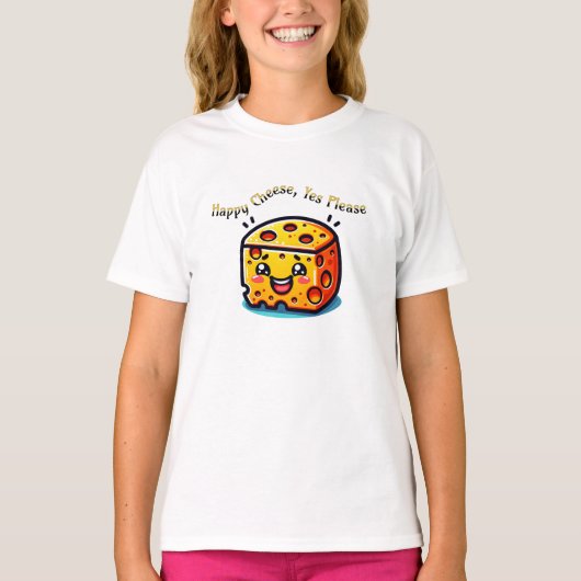 ハッピーチーズYesお願い Tシャツ (正面)