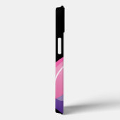 ハッピーツヤ二色性プライド国旗 Case-Mate iPhoneケース (裏面 / 右)