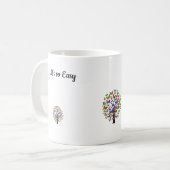 ハッピーツリー コーヒーマグカップ (正面左)