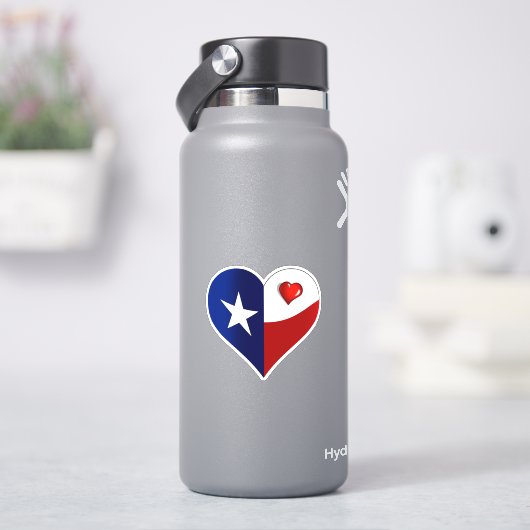 ハッピーテキサス州独立記念日 シール (HydroFlask)