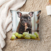 🐕ハッピーテニスピンシャーカップとテニスボール クッション (ブランケット)