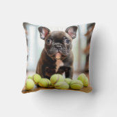 🐕ハッピーテニスピンシャーカップとテニスボール クッション (裏面)