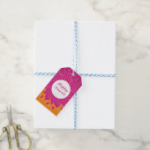 ハッピーディエレガントワリ広場ステッカー ギフトタグ (より糸付き)