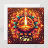 ハッピーディカラフルワリマンダラフェスティバルオブライト シーズンカード (正面/裏面)