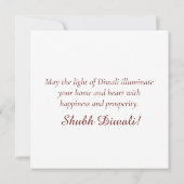 ハッピーディカラフルワリマンダラフェスティバルオブライト シーズンカード (裏面)