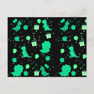 ハッピーディノミト誕生日 ポストカード