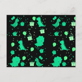 ハッピーディノミト誕生日 ポストカード