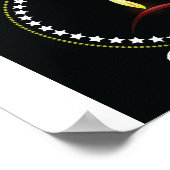 ハッピーディワリのポスター ポスター (角)