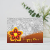 ハッピーディワリの写真カード (スタンド正面)