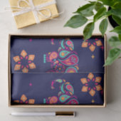 ハッピーディワリインドインディアンゾウ曼荼羅 薄葉紙 (ギフト)