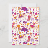 ハッピーディワリエレファントホリディフォトカード シーズンカード (裏面)