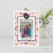 ハッピーディワリエレファントホリディフォトカード シーズンカード (スタンド正面)