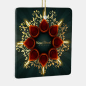 ハッピーディワリセラミックオーナメント セラミックオーナメント (右)