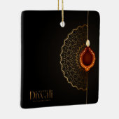 ハッピーディワリセラミックオーナメント セラミックオーナメント (右)