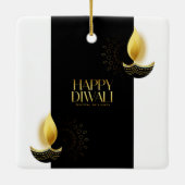 ハッピーディワリセラミックオーナメント セラミックオーナメント (裏面)