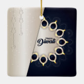 ハッピーディワリセラミックオーナメント セラミックオーナメント (裏面)