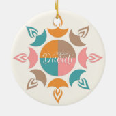 ハッピーディワリセラミックオーナメント セラミックオーナメント (裏面)