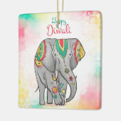 ハッピーディワリセラミックオーナメント セラミックオーナメント (左)