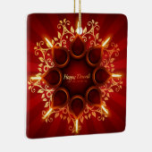 ハッピーディワリセラミックオーナメント セラミックオーナメント (右)