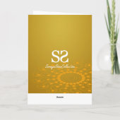 ハッピーディワリディヤ – グリーティングカード (裏面)