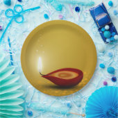 ハッピーディワリディヤ – 紙プレート ペーパープレート (パーティー)