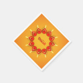 ハッピーディワリナプキンス スタンダードカクテルナプキン (角)