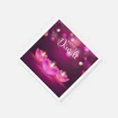 ハッピーディワリナプキンス スタンダードカクテルナプキン (角)