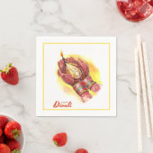 ハッピーディワリナプキンス スタンダードカクテルナプキン (インサイチュ)