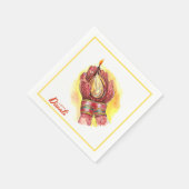 ハッピーディワリナプキンス スタンダードカクテルナプキン (角)