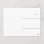 ハッピーディワリヒンズーフェスティバル・オブ・ライトパープル シーズンポストカード (裏面)