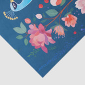 ハッピーディワリピーコック&フラワーズ 薄葉紙 (詳細)