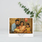 ハッピーディワリファミリーお祝い シーズンカード (スタンド正面)