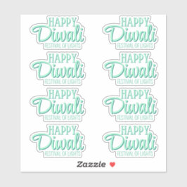 ハッピーディワリフェスティバルオブライツアクアディパヴァリ シール