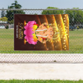 ハッピーディワリフェスティバルオブライツウィズガネーシュ 横断幕 (インサイチュ)