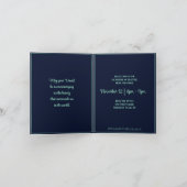 ハッピーディワリフェスティバルオブライツピーコック 招待状 (内部)