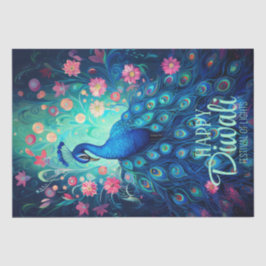 ハッピーディワリフェスティバルオブライツピーコック 薄葉紙