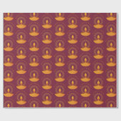 ハッピーディワリフェスティバルオブライツ ラッピングペーパー (フラット)