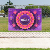 ハッピーディワリフェスティバルオブライツ 横断幕 (インサイチュ)