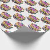 ハッピーディワリフェスティバルシャウト ラッピングペーパー (角)