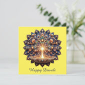 ハッピーディワリブルー金ゴールドディヤフェスティバルオブライト シーズンカード (スタンド正面)