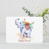 ハッピーディワリホリデーカード シーズンカード (スタンド正面)