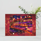 ハッピーディワリホリデーカード シーズンカード (スタンド正面)