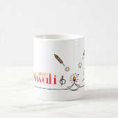 ハッピーディワリマグ コーヒーマグカップ (中央)