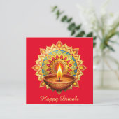 ハッピーディワリランゴリディヤフェスティバルオブライトレッド シーズンカード (スタンド正面)