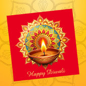 ハッピーディワリランゴリディヤフェスティバルオブライトレッド シーズンカード