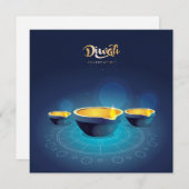 ハッピーディワリランゴリブルーディヤフェスティバルオブライト シーズンカード (正面/裏面)